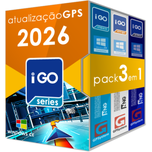 Atualização GPS 3 Navegadores iGO