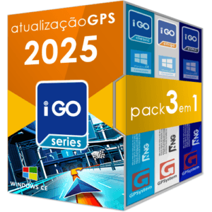 Atualização GPS 3 Navegadores iGO