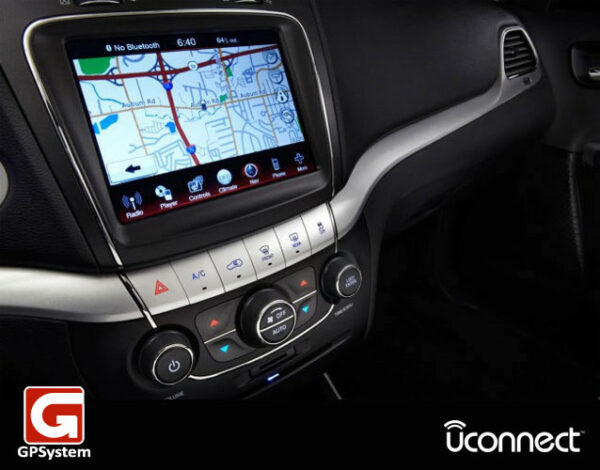 central uconnect84 600x470 - Atualização GPS Garmin UConnect 8.4 Dodge Journey