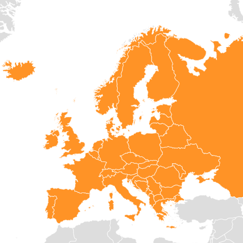 map europe - Mapas GPS iGO Europa